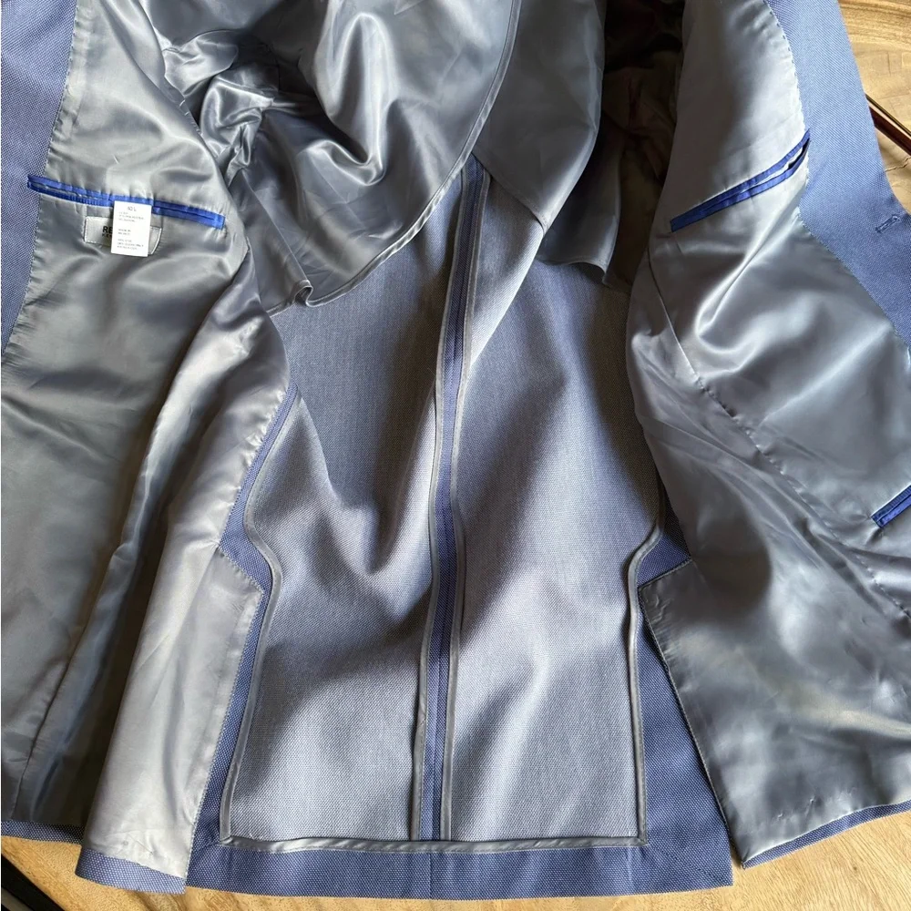 Kenneth Cole Reaction Light Blue Sport Coat Blazer